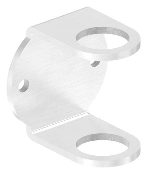 Wandbefestigung Ø 100 mm fuer Gelaenderpfosten Ø 42-4 mm - V2A-11-3060.4