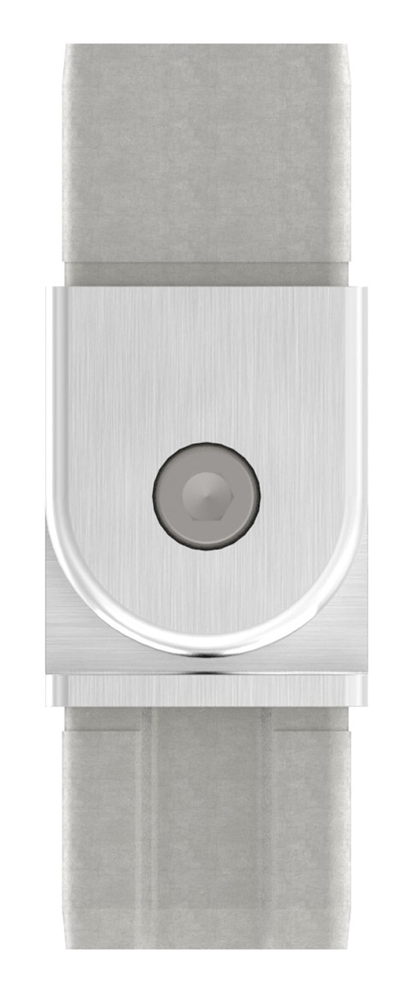 Joint de raccordement pour tuyau 40x40x2mm, V4A