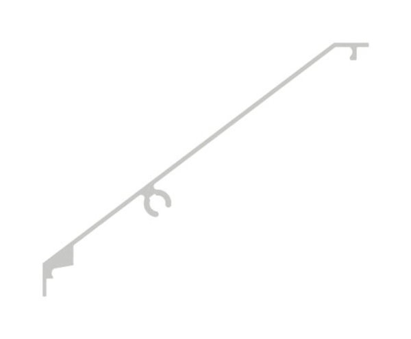 Design-Abdeckung fuer eleganza canopy- L=2405mm- Aluminium E4-EV1-88-11VDE-AB-2400.ALU