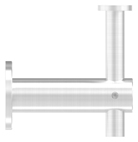 Handlaufhalter V2A Wandabstand 80 mm flache Anschlussplatte-11-2064.4