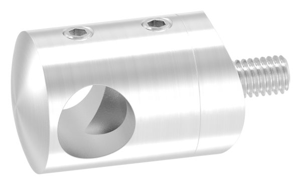 Querstabhalter V2A fuer Rohr Ø 42-4 mm- Bohrung Ø 12-2 mm- inkl- Schrauben-11-1021.4
