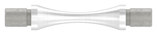 Raccord de barre ronde pour cintrage, pour tube 12 x 1,5mm, V2A