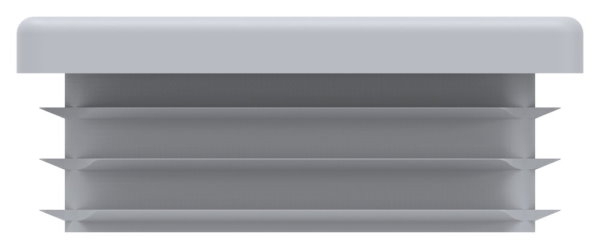 Capuchon plastique pour tube carré 50x50mm