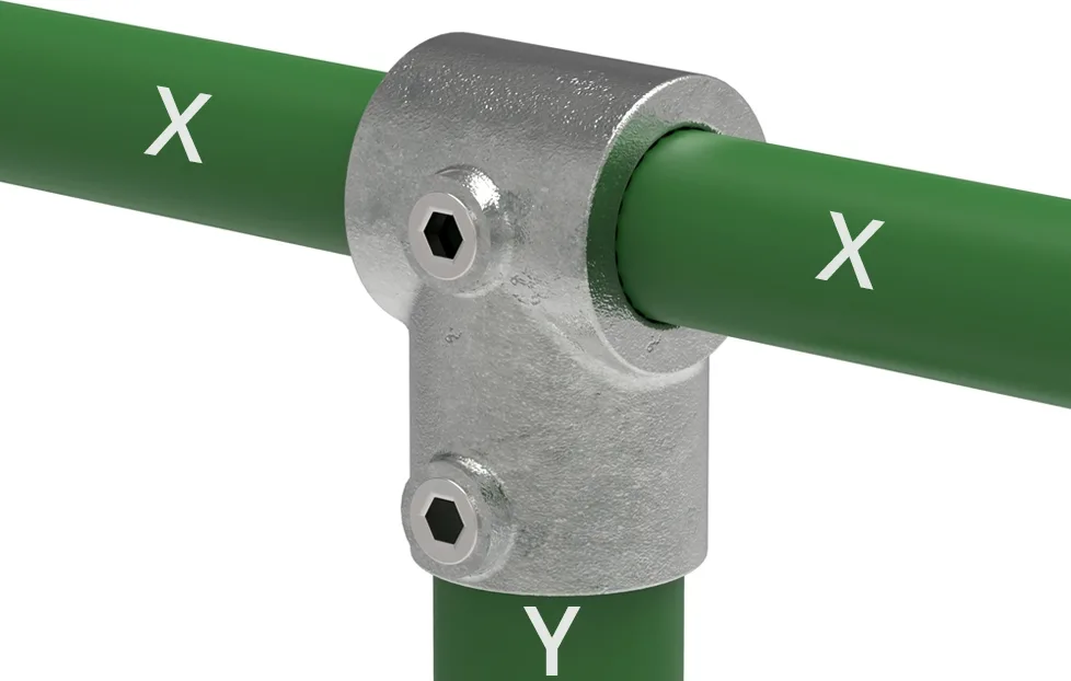 Raccord de tuyaux en fonte malléable | Diamètre variable