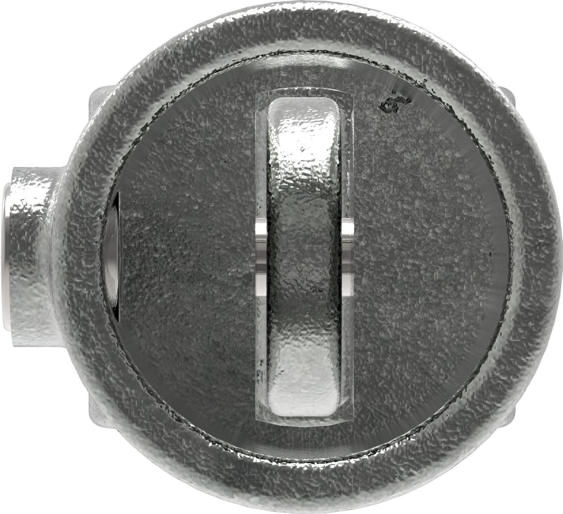 Raccord de tube | Pièce de jonction simple | 173S17 | 17,2 mm | 3/8" | Fonte malléable et électrogalvanisée