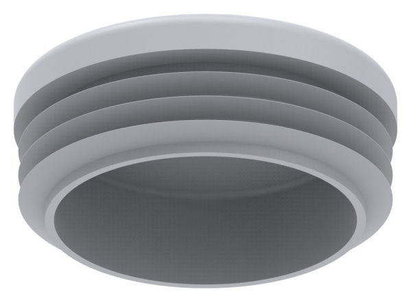 Capuchon en plastique pour tube rond 42.4mm