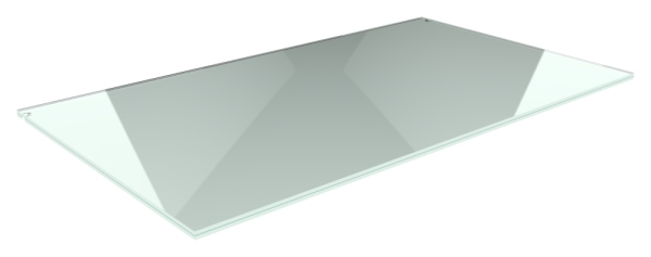Eleganza canopy Glas- 2200x800mm VSG aus 2x8mm TVG mit 1-52mm PVB-88-11VDE-G17P.2200X800