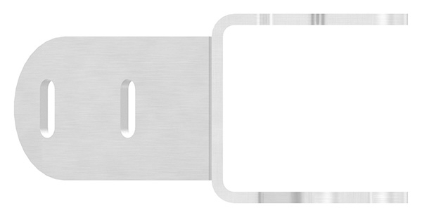 Fixation murale pour poteau de garde-corps pour tube 42,4 mm