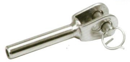 Kabelklemme Edelstahl AISI 316 fuer 8 mm Kabel geschliffen-89-11A147330008-A.4