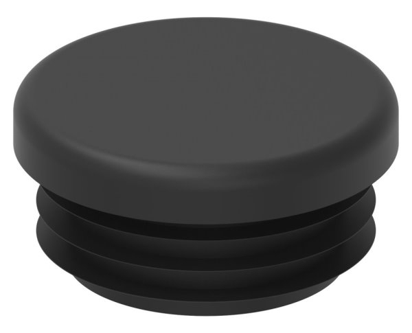 Capuchon en plastique pour tube rond 33.7mm