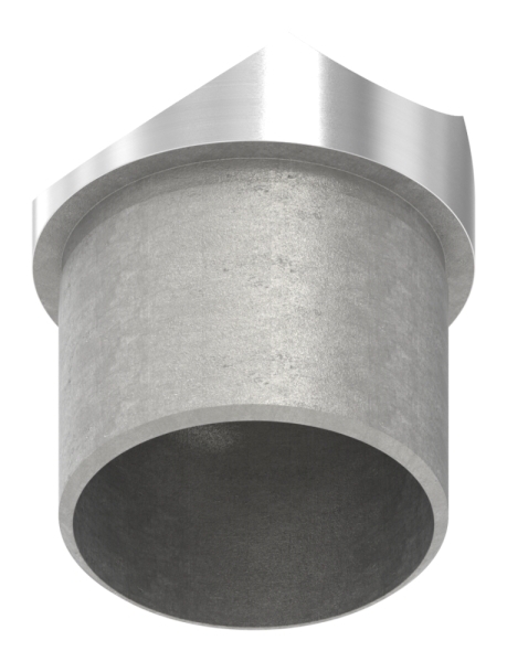 Sellette de tuyau, connexion en haut : tuyau 33,7mm