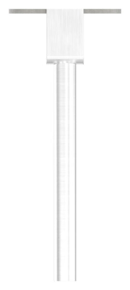 Stift mit Anschlussplatte fuer LED-Handlauf- voll- V2A-88-11LED-NU-01.240