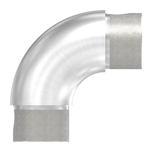 Coude réglable, pour tube rond Ø 42.4x2.0 mm V2A