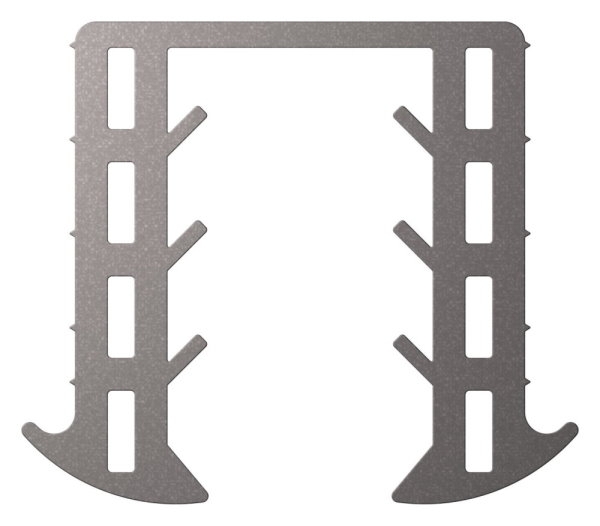 Joint à coin verre 16,76 - 17,52mm, pour rainure 34 x 34mm, longueur 6m, EPDM
