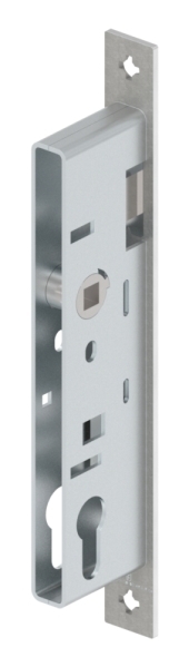 Rohrrahmenschloss verzinkt mit Dornmass 35mm- mit Anti-Panikfunktion E- DIN rechts-88-1150103-AP-E.R