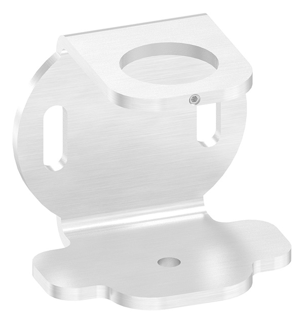 Fixation murale pour poteau de garde-corps pour tube 42,4 mm