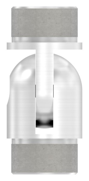 Pièce d'articulation pour tube rond Ø 42.4x2.5 mm V2A