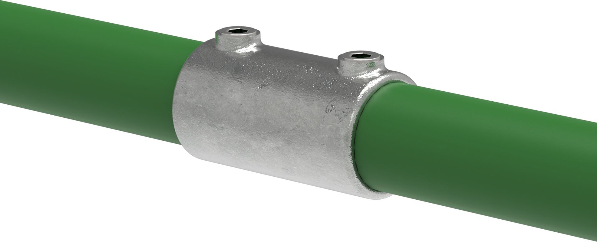 Raccord de tuyau | Rallonge extérieure | 149D48 | 48.3 mm | 1 1/2" | Fonte malléable et électrozinguée
