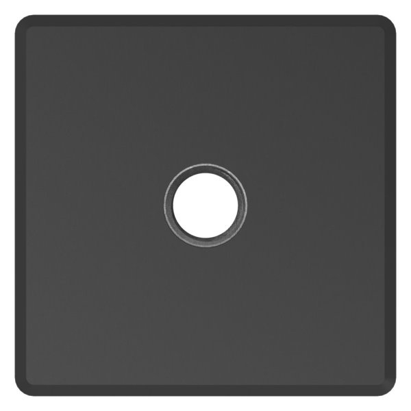Capuchon en plastique pour tube carré 50x50mm avec M10