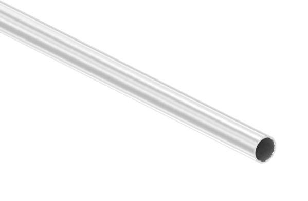 Edelstahlrohr Edelstahl V2A Ø 25-0 x 2-0 mm L = 6000 mm geschliffen Korn 240-88-1155109.240