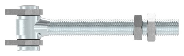 Charnière M18 | réglable | acier (brut) S235JR
