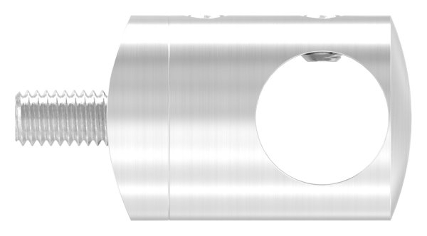 Support de barre transversale Ø 22 mm | connexion : 48,3 mm | avec trou : 14,2 mm | V2A