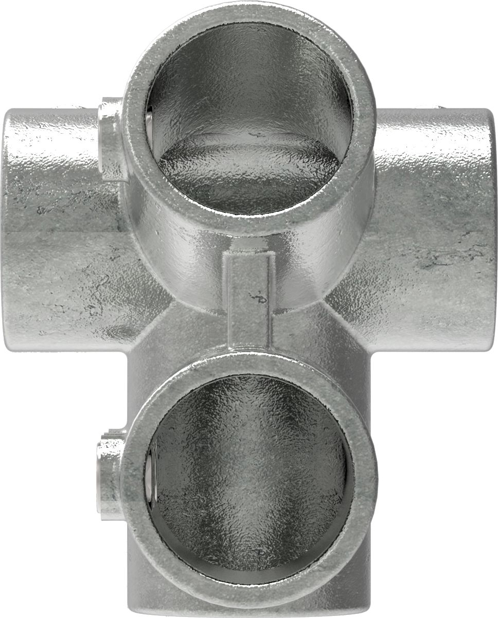 Rohrverbinder - Traufenstueck 27-5° - 185A27 - 26-9 mm - 3-4- - Feuerverzinkt u. Elektrogalvanisiert-185A27