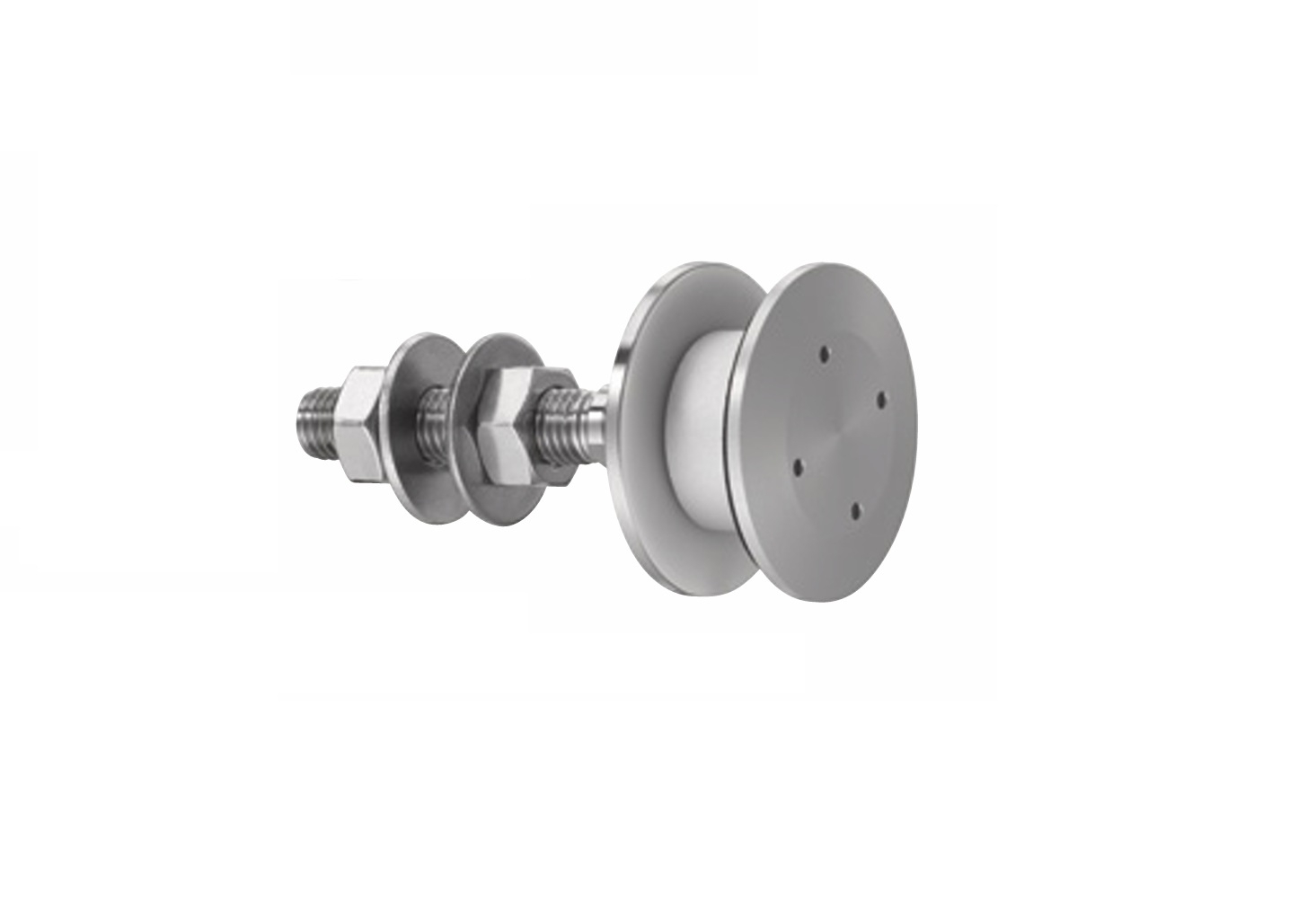 Glashalter Spider Kugelgelenk Edelstahl V2A fuer Durchsteckmontage-89-11GS304ZAR55C-A.4