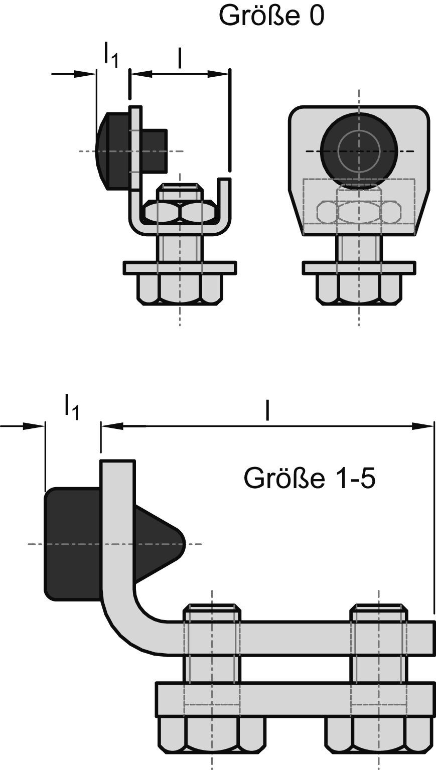 Rohrpuffer Schiebetor MEA Gr- 2 verzinkt 10336120-60-0078.7
