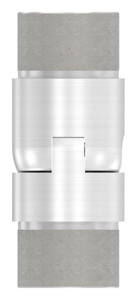 Pièce d'articulation creuse pour câble, pour tube 42,4 x 2,0mm
