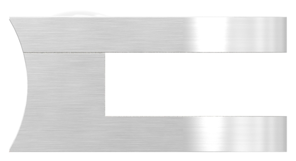 Glasklemme 50x40x26 mm AbZ fuer Anschluss Ø 48-3 mm V4A-10-2148.1ABZ