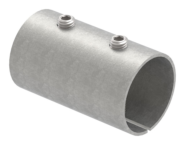 Rohrverbinder V2A 42-4x2-0 mm L 65 mm mit Klemmschrauben-11-3382.4