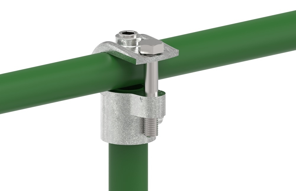 Rohrverbinder - T-Stueck offen - 135A27 - 26-9 mm - 3-4- - Feuerverzinkt u. Elektrogalvanisiert-135A27