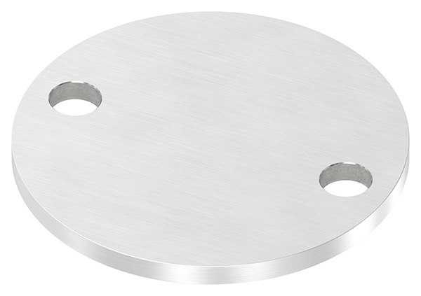 Ankerplatte Masse- 100x6 mm Laengsschliff V2A-11-2282.4