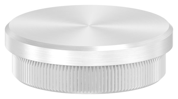 Bouchon plat pour Ø 42,4x2,0 mm V2A matériau plein