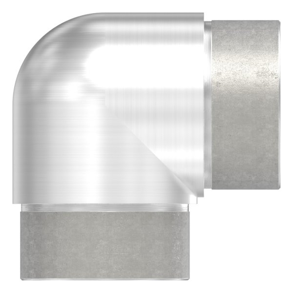 Eckbogen 90° eng- fuer Rundrohr Ø 48-3x2-0 mm V2A-11-3622.4