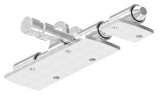 Torriegel zum Anschrauben- Edelstahl V2A-88-11710-120.VA