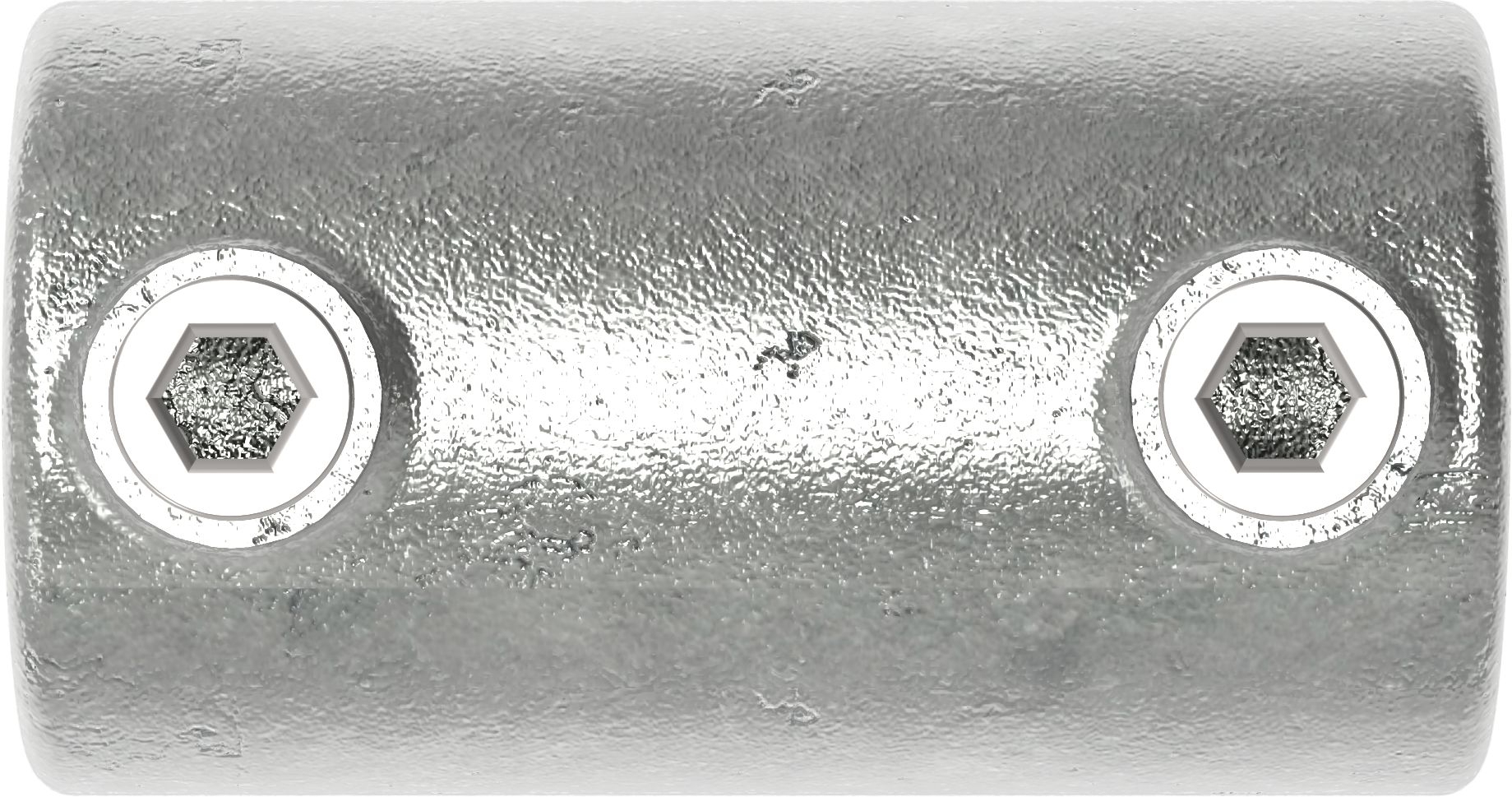 Raccord de tuyau | Rallonge extérieure | 149D48 | 48.3 mm | 1 1/2" | Fonte malléable et électrozinguée