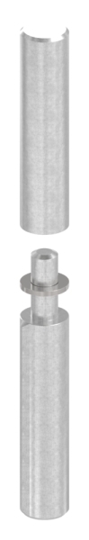 Sangle à souder, longueur : 160mm, embout fixe, V2A