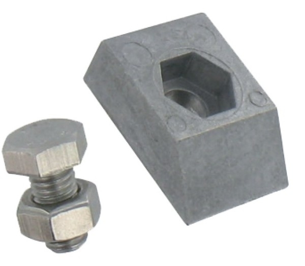 Sicherungskeil Aluminium 36-5x12x25-5 mm fuer Profilverbinder-89-11ALZLS2W1N-A.4