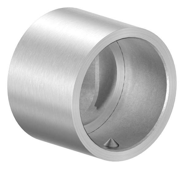 Wandanschluss fuer Rundrohr Ø 33-7 mm - V2A-11-3068-A.4