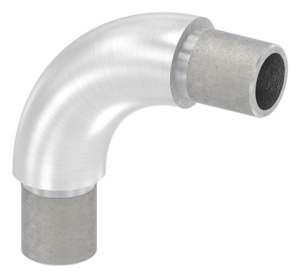 Coude 90° rond, pour tube rond Ø 21,3x2,0 mm V2A