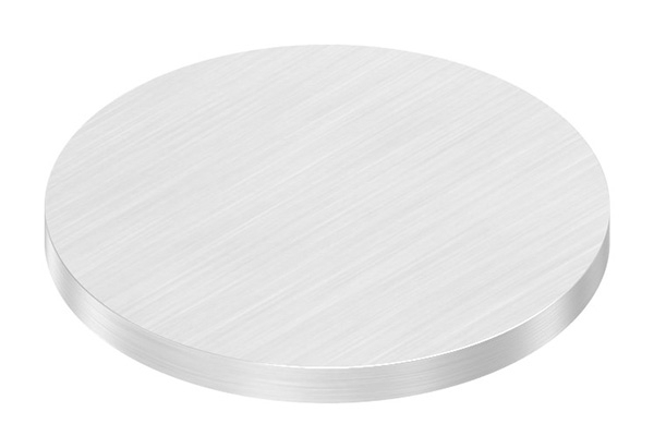 Ebauche circulaire | dimensions : Ø 52x4 mm | avec rectification longitudinale | V2A