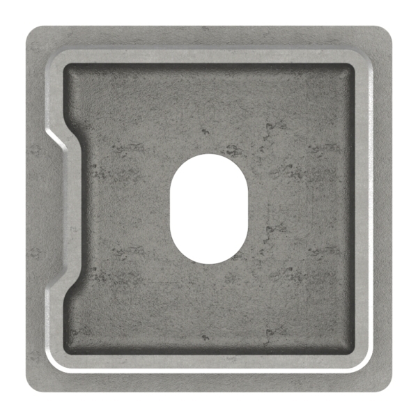Rohrsattel V2A 40 x 40 mm auf Ø 42-4 mm fuer 2-0 mm Wandstaerke-88-1160217.240