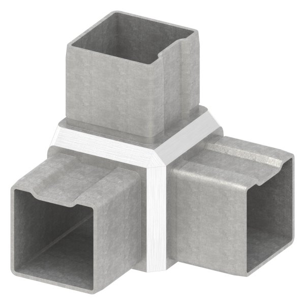 Connecteur pour tube 40x40x2mm, V4A