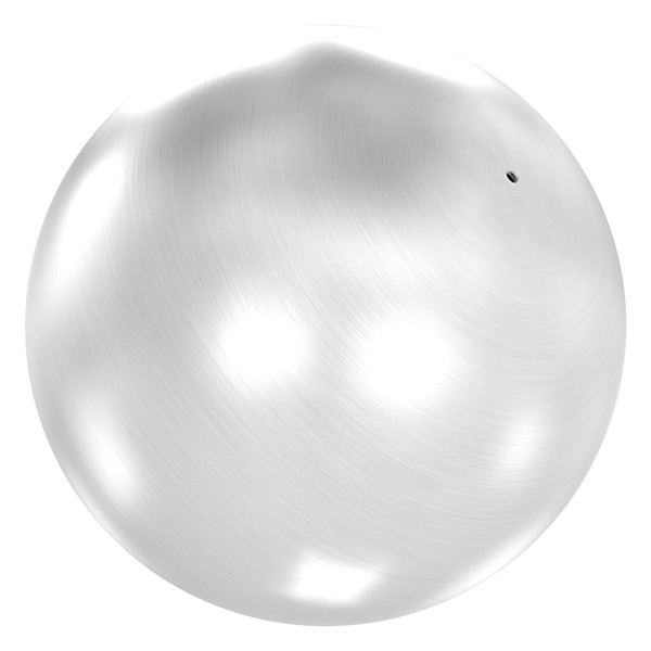 Hohlkugel V2A Ø 400 mm mit Gewinde M10-11-4096.4