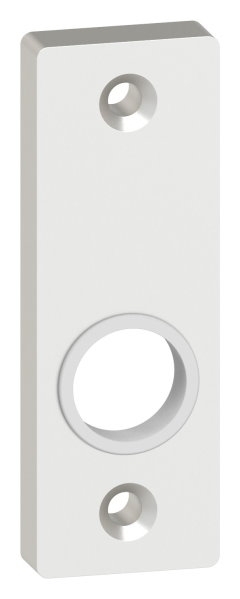 Alu-Kurzschild - Masse- 30x88x10 mm - Form- vierkant - Aluminium EV1-12-3037.6