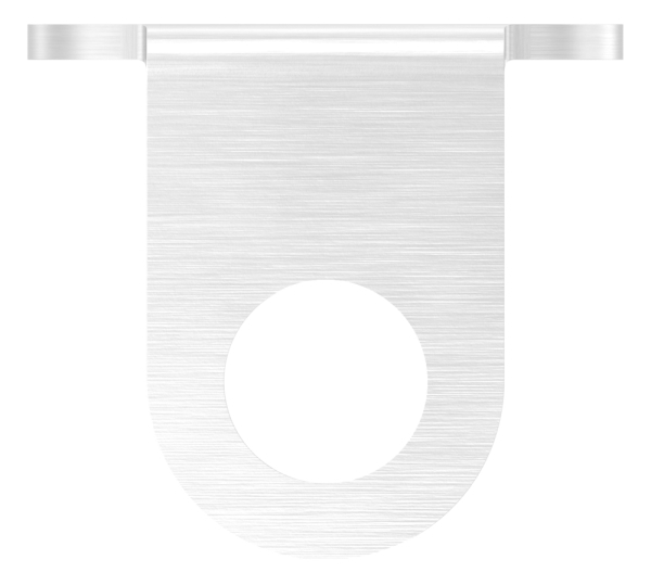 Wandbefestigung Ø 100 mm fuer Gelaenderpfosten Ø 33-7 mm - V2A-11-3061.4