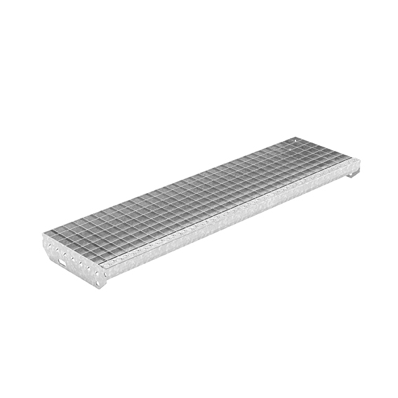 Gitterroststufe 1200 x 270 MW 30-30 TS 40-2 Rutschhemmung R10-24-1202730402.7