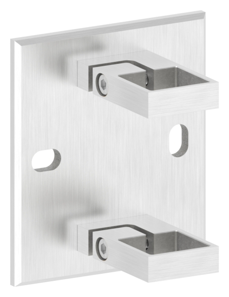 Fixation murale pour tube 40x40 mm V2A